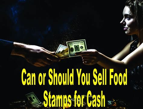 penalty for selling food stamps for cash