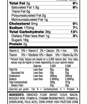 understand strawberry pop tarts nutritional value a comprehensive nutrition label analysis