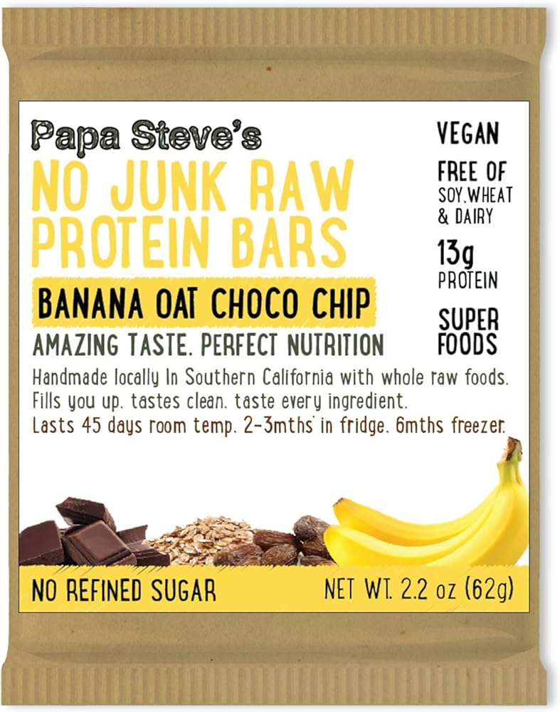 fuel up papa steves no junk raw protein bars 1