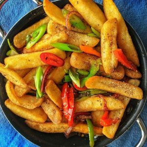 get your craving fix with the crispiest salt and pepper chips recipe