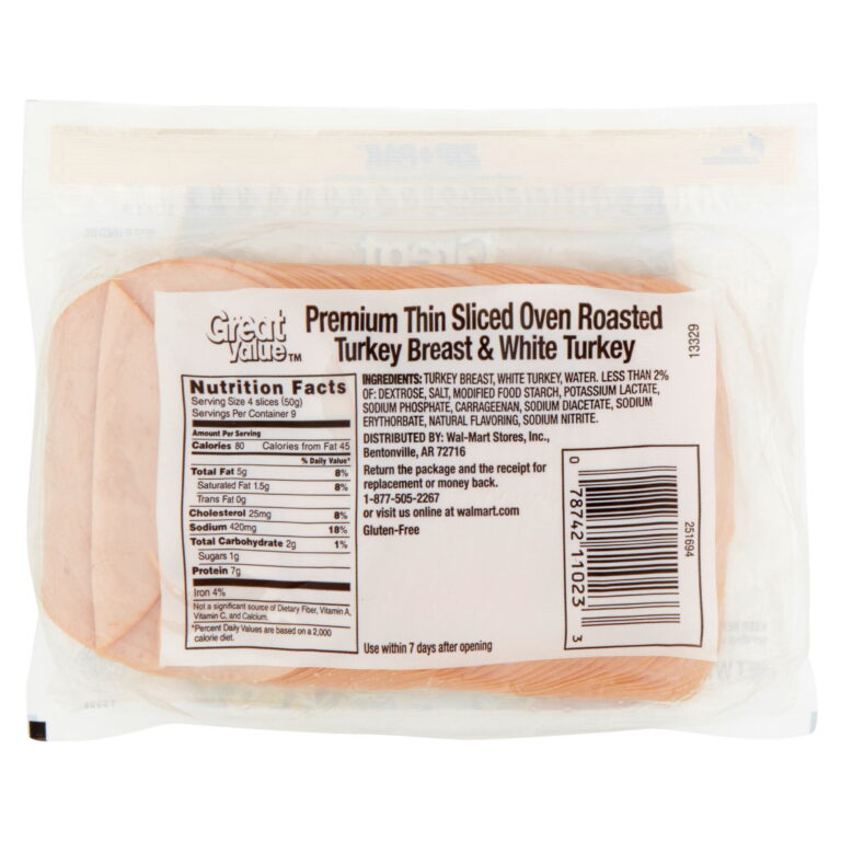 essential deli turkey nutrition facts a guide to nutrients and calories