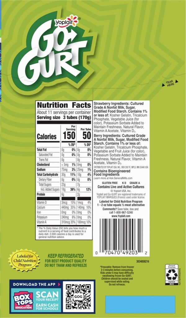 essential gogurt nutrition facts a guide to healthy snacking