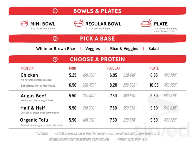 flame broiler nutrition guide healthy fast food options 1