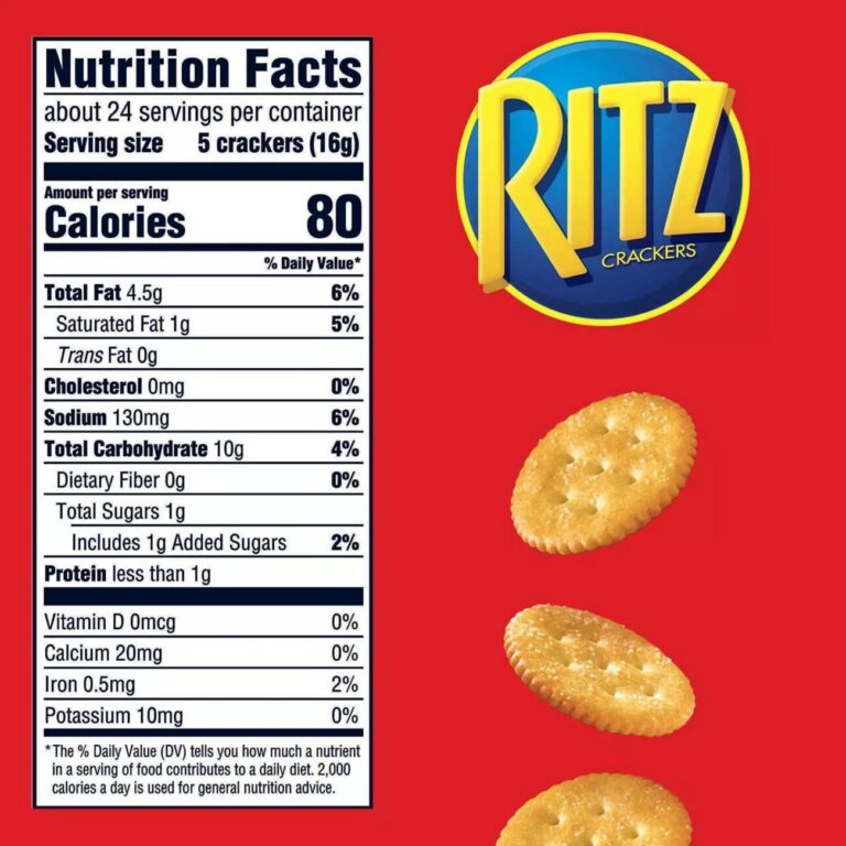 Ritz Nutrition Facts: Discover the Health Benefits of This Snack 7 ritz nutrition facts discover the health benefits of this snack