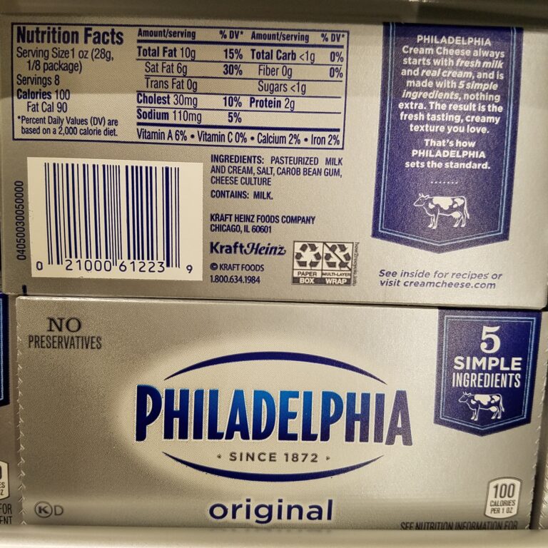 the ultimate guide to philadelphia cream cheese nutrition what you need to know