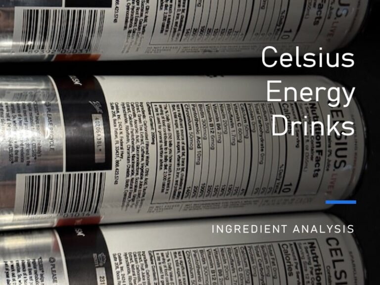 unveiling the nutritional secrets of celsius energy drinks a comprehensive analysis