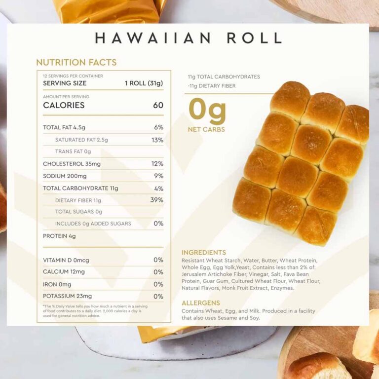 learn the essential hawaiian rolls nutrition facts today
