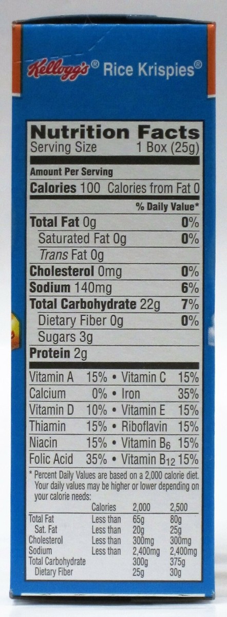 uncover the nutritional secrets of rice krispies an in depth nutrition label analysis